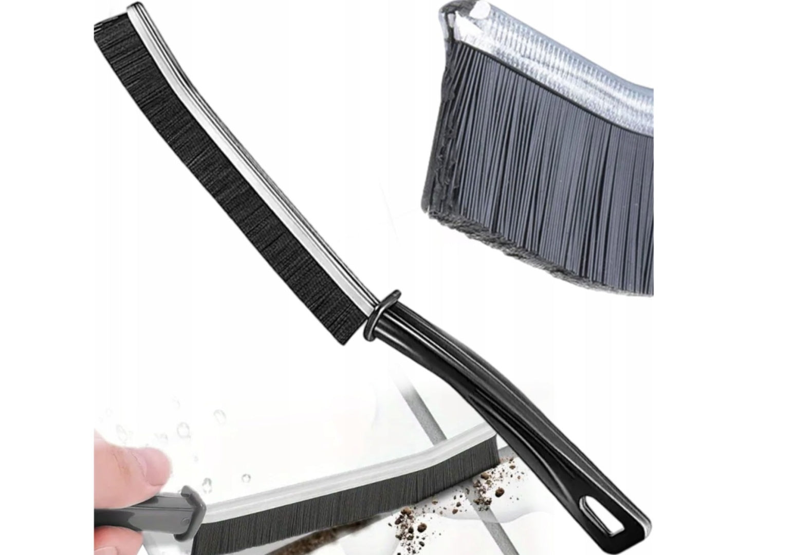 NARROW BRUSH FOR CLEANING GROUT CLEANING CREVICE GAPS