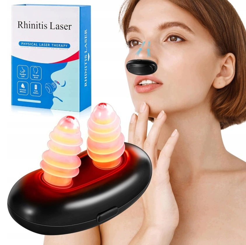 NASAL THERAPY DEVICE RED LIGHT TO RELIEVE CONGESTION