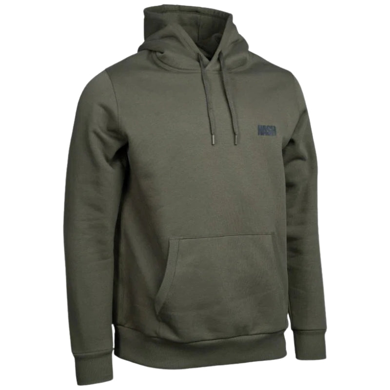 NASH Sweatshirt Make It Happen CARP LOGO HOODIE GREEN - size. XL