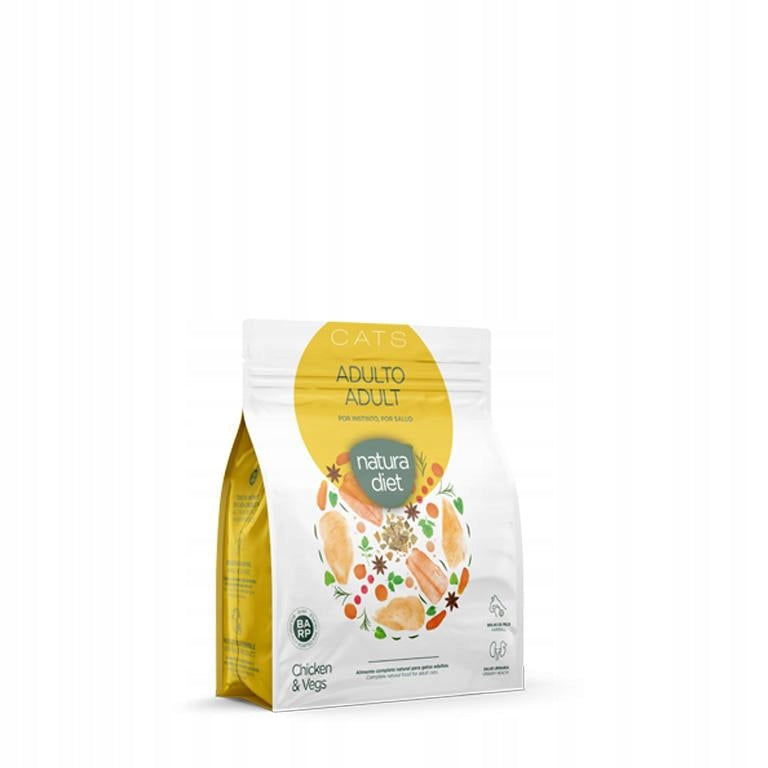 NATURA DIET CAT ADULT CHICKEN WITH VEGETABLES 400 g