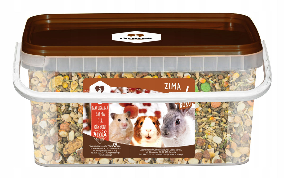 NATURAL FOOD 4 SEASONS FOR RODENT RABBIT Brand Gryzek