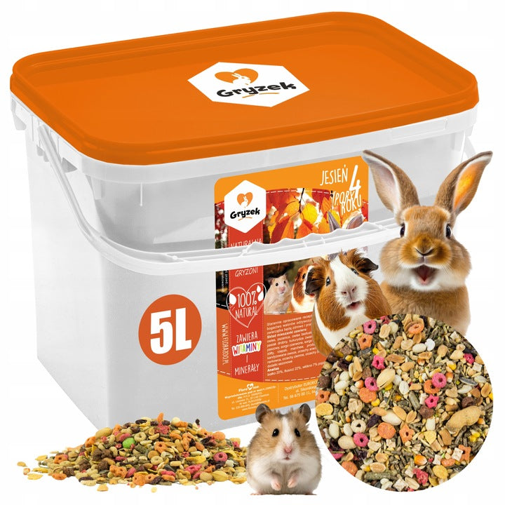 NATURAL FOOD FOR RABBIT PIG RODENTS 4 SEASONS AUTUMN