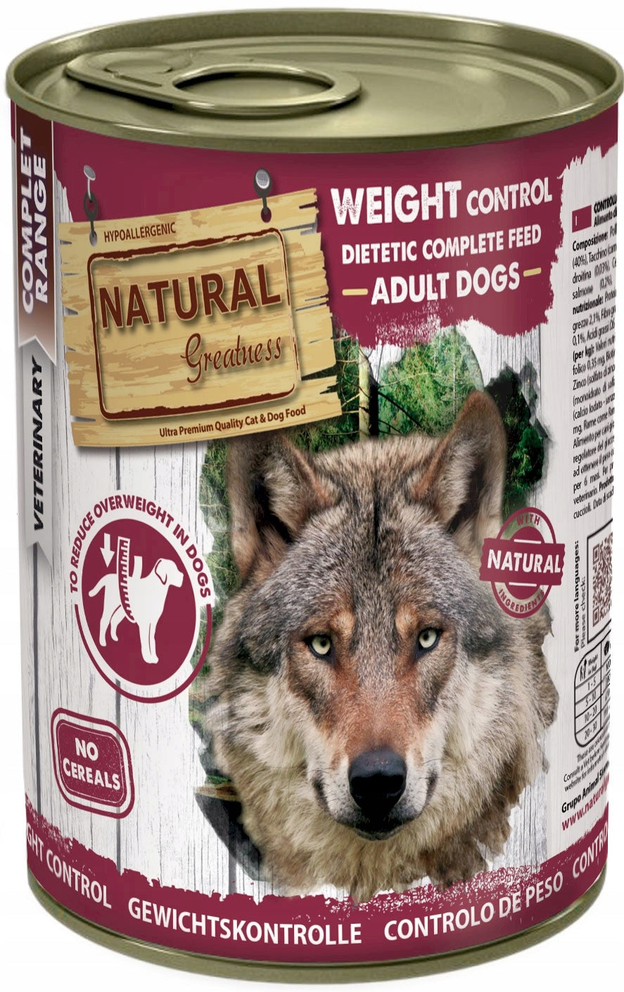 NATURAL GREATNESS Weight Control Dog Food 400g