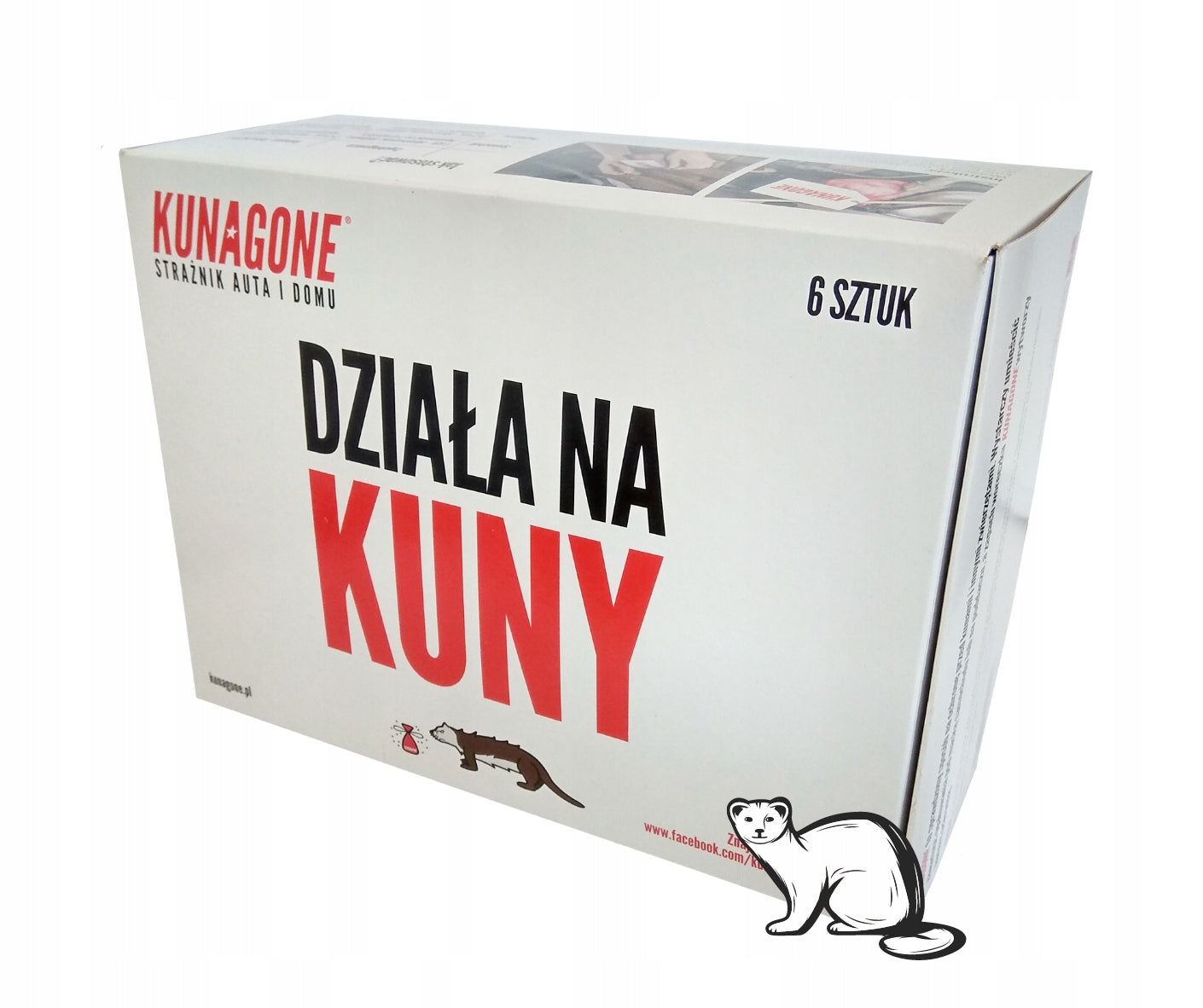 NATURAL MARTEN REPELLENT FOR CAR KUNAGONE AGAINST MARTENS 6-PACK