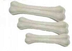 NATURAL PRESSED BONE WHITE 7,5 CM 3 pcs. set of teethers