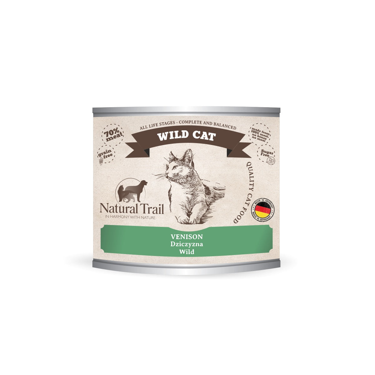 NATURAL TRAIL Wild Cat 200g game Brand Natural Trail