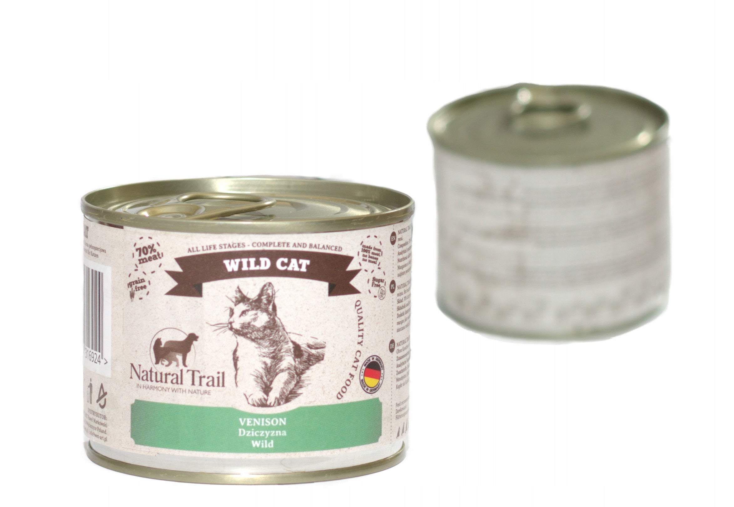 NATURAL TRAIL Wild Cat 200g game