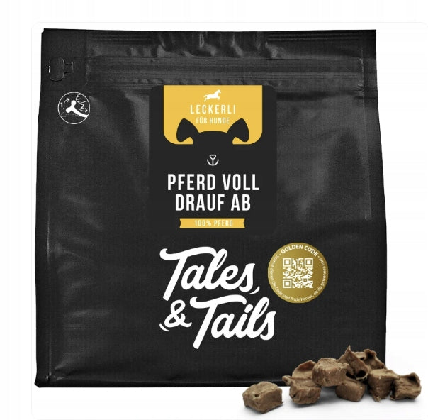 NATURAL TRAINERS TALES&TAILS DELICACIES 100% HORSEMEAT