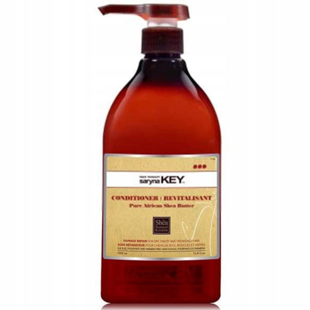 Aufbauende Haarspülung mit Butterbaumöl Saryna Key Pure African 1000 ml 