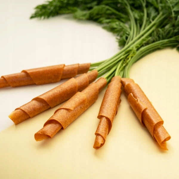 NATURALNIE ZDROWI CARROT ROLLS CHEWY SNACK FOR CHILDREN 50G Brand Naturalnie Zdrowi
