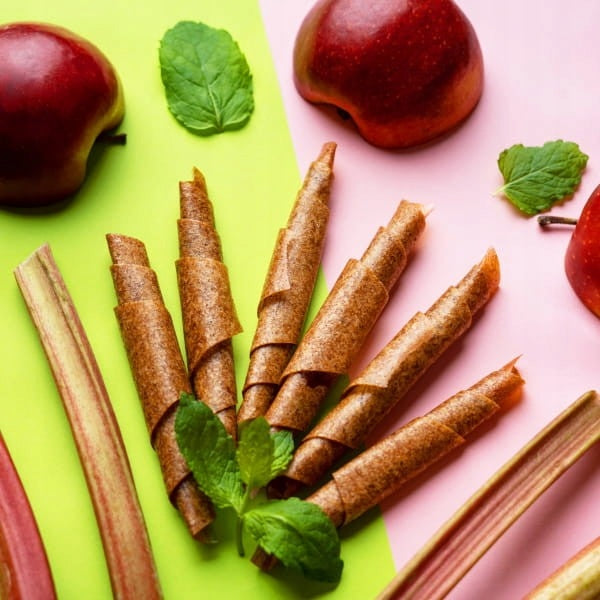NATURALNIE ZDROWI RHUBARB ROLLS WITH CHEWING MINT FOR CHILDREN 50 G Brand Naturalnie Zdrowi