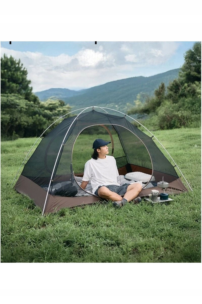 NATUREHIKE Tent Cloud Creek 2 Vinyl Edition Cnk2300Zp024 brown Packaging status original