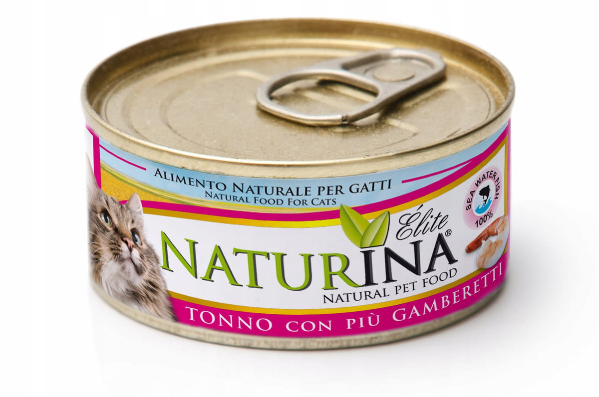NATURINA Elite Tuna Fillet with Shrimp 70g