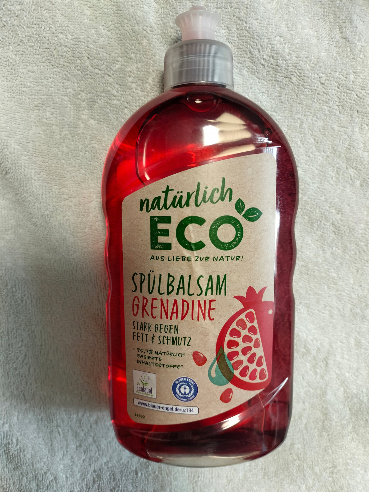 NATURLICH ECO SPULBALSAM GRENADINE 0,5L. FROM GERMANY