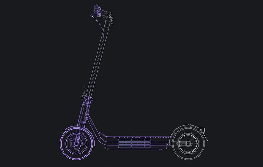NAVEE V60i Pro Electric Scooter Range 60km 20km/h 1000W Lifting capacity 120kg Engine power 400 W
