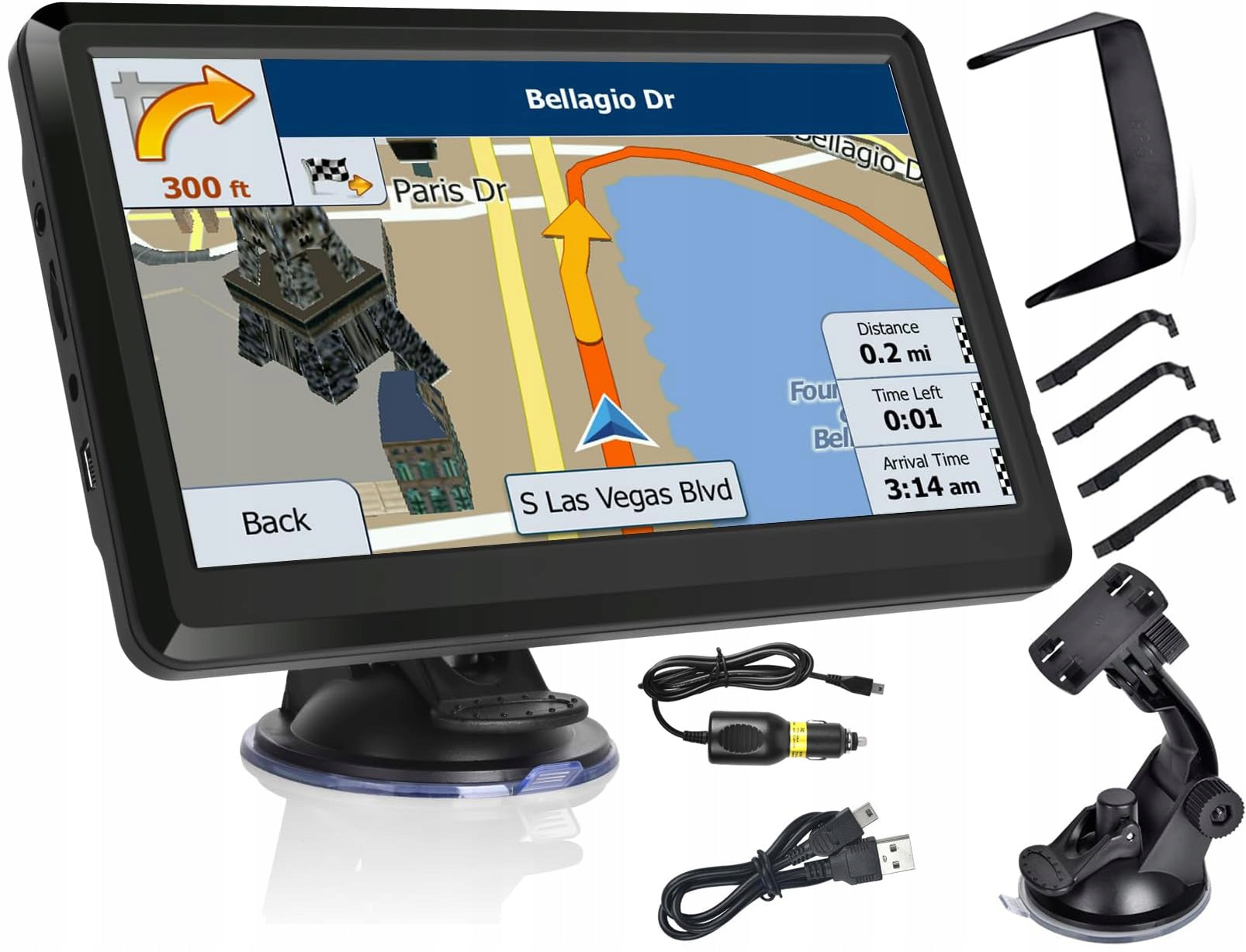 NAVIGATION GPS 7" TRUCK TIR BUS TAXI TRUCK BUS