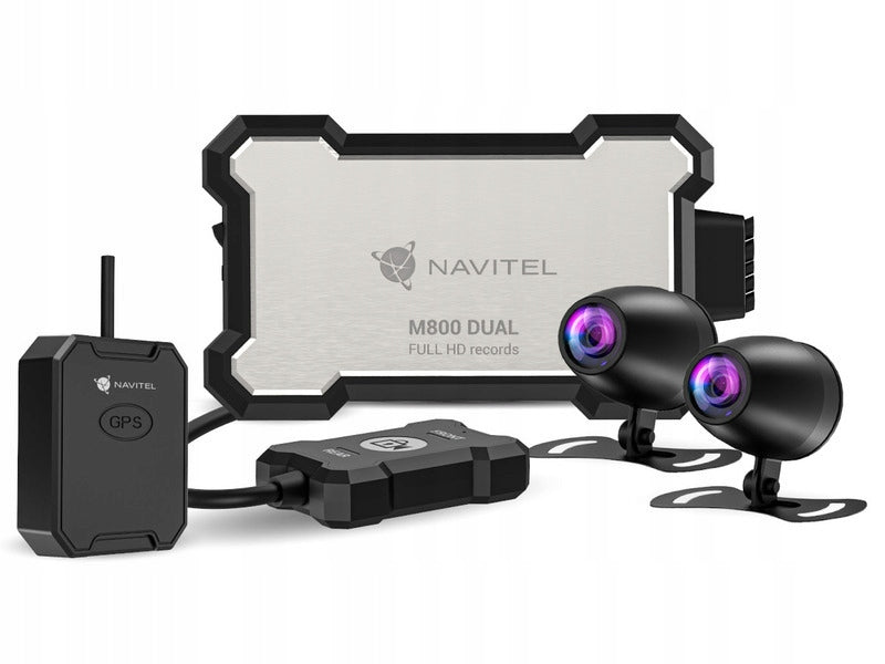 NAVITEL M800 DUAL Full HD Motorcycle Video Recorder, Sony Starvis