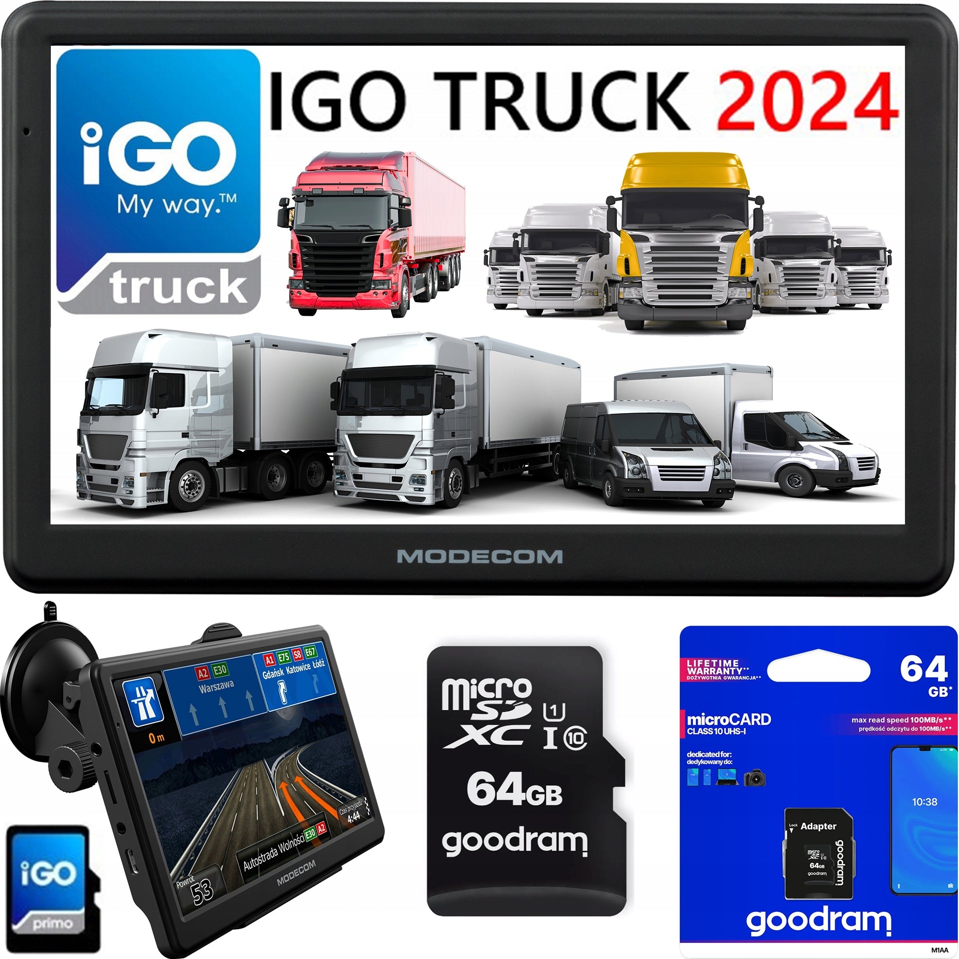 GPS-Navigation Modecom FreeWAY SX 7.2 IPS 