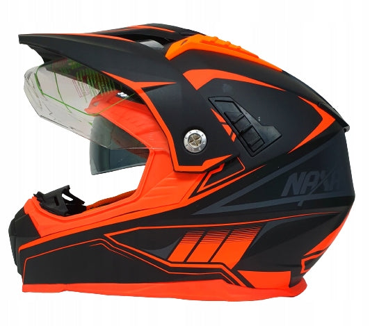 NAXA CO3/K MOTORCYCLE HELMET CROSS QUAD ATV r. S