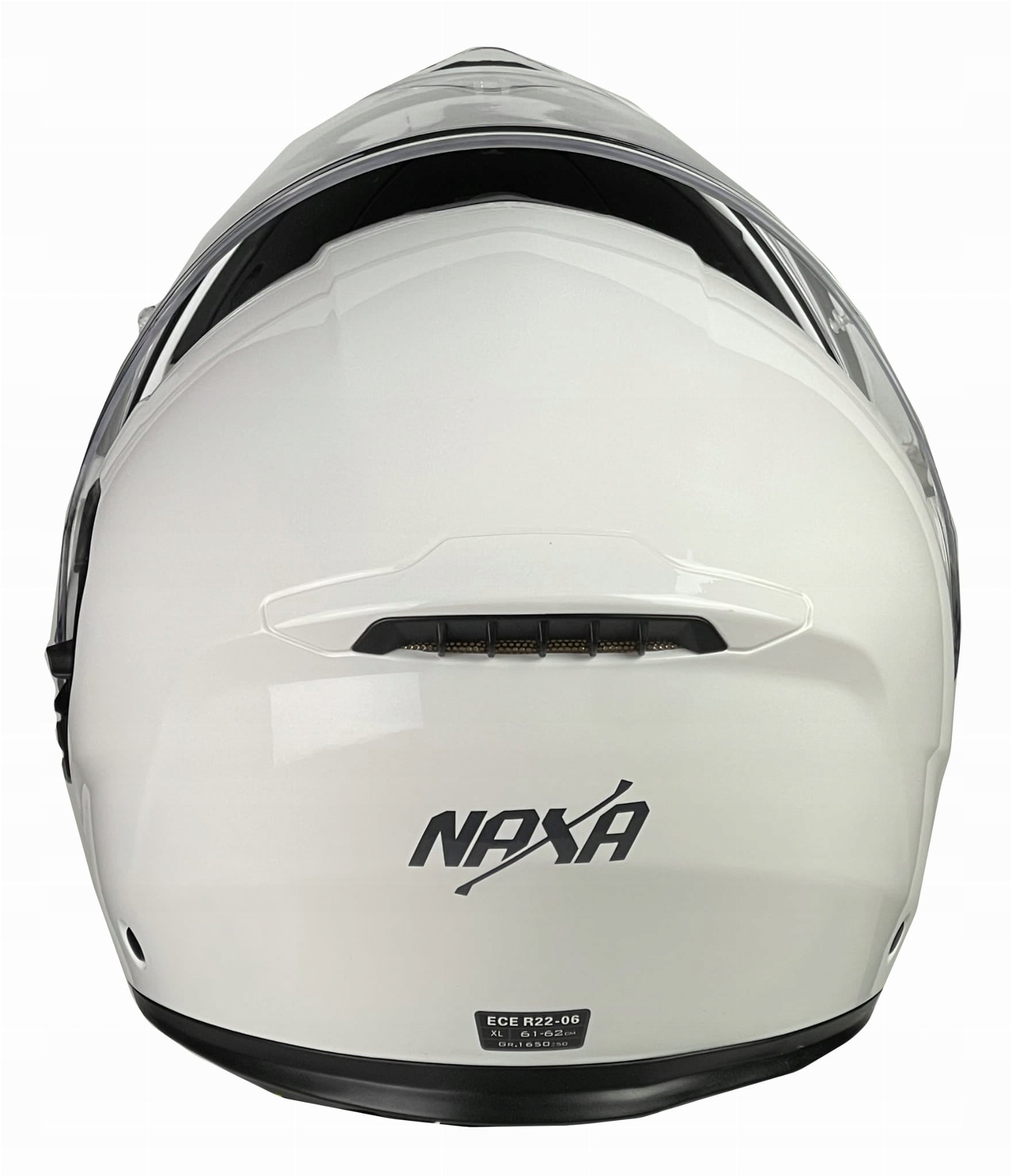NAXA F07 MOTORCYCLE HELMET JAW WHITE PINLOCK XXL Packaging status original