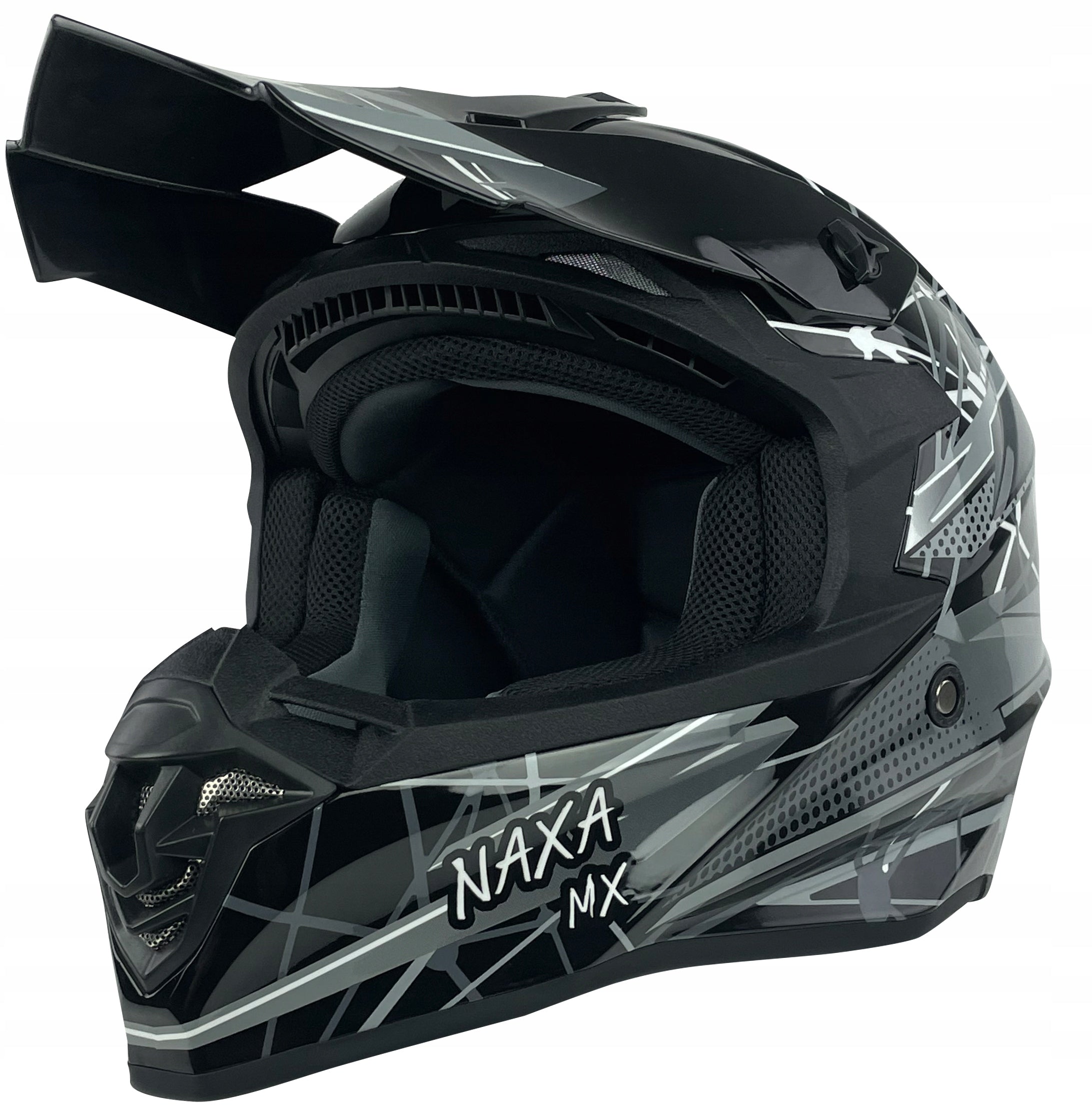 NAXA MOTORCYCLE HELMET C9|CROSS OFF-ROAD|MEN'S WOMEN|INTERKOM READY r.XXL Packaging status original