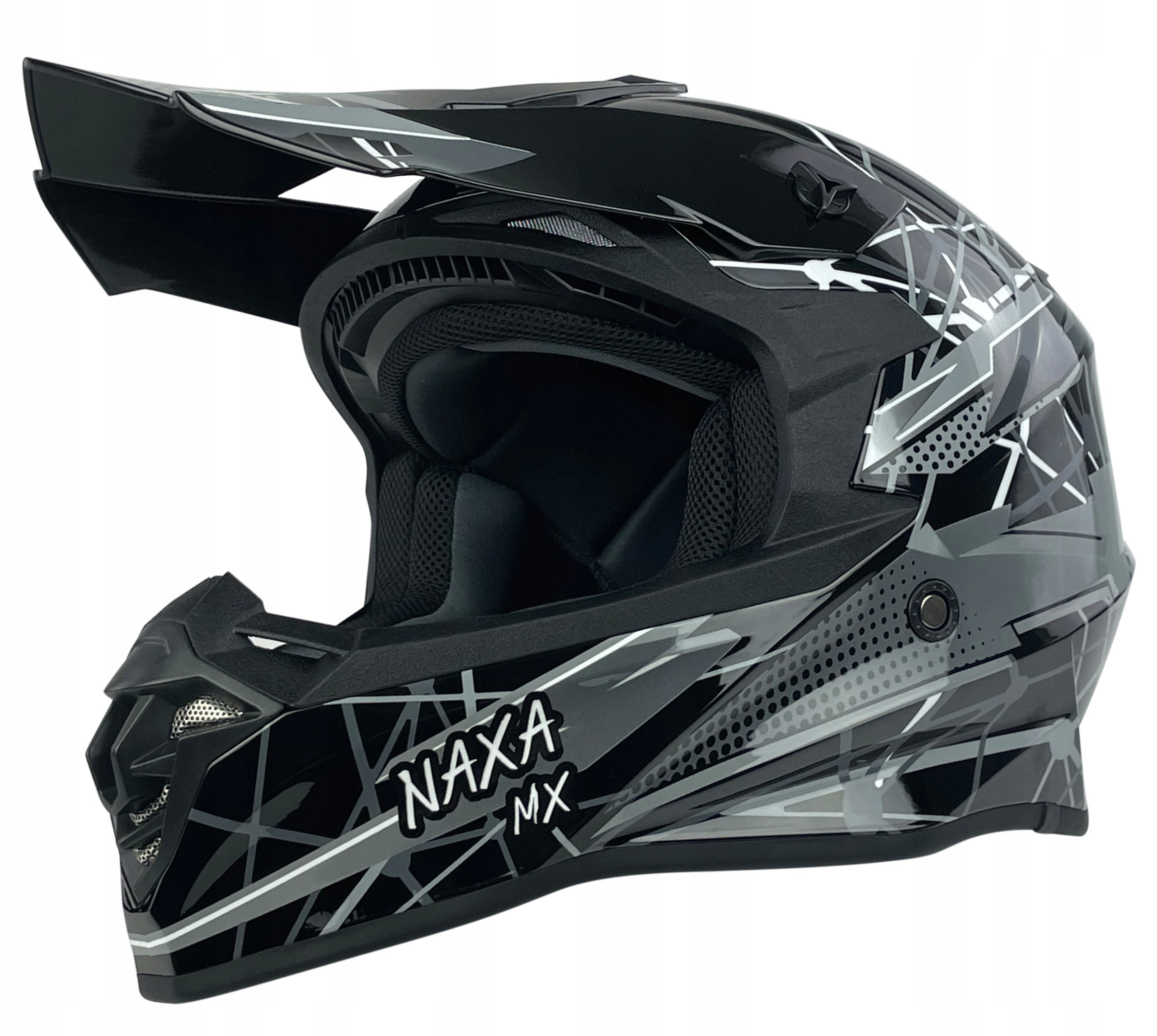 NAXA MOTORCYCLE HELMET C9|CROSS OFF-ROAD|MEN'S WOMEN|INTERKOM READY r.XXL