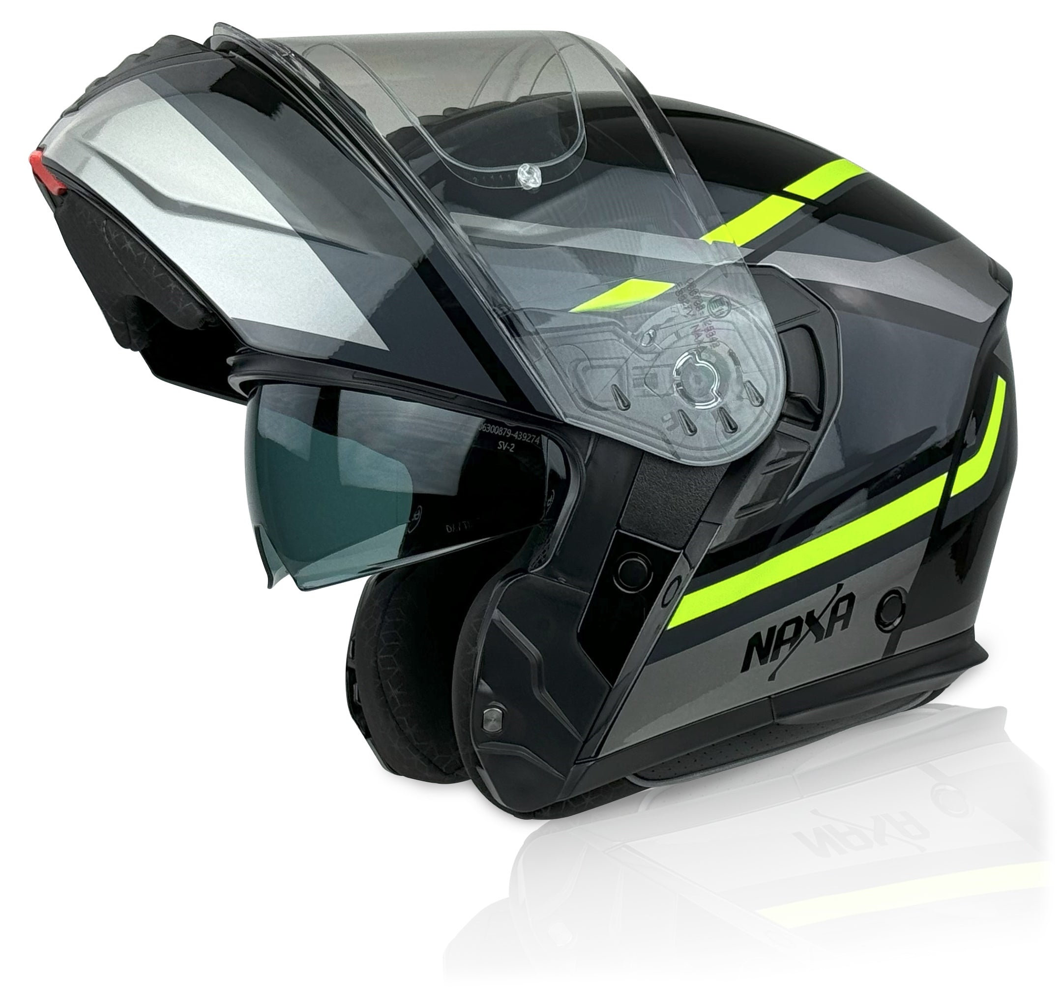 NAXA MOTORCYCLE HELMET FO7 size XXL | Flip-up chin + FREEBIE PINLOCK