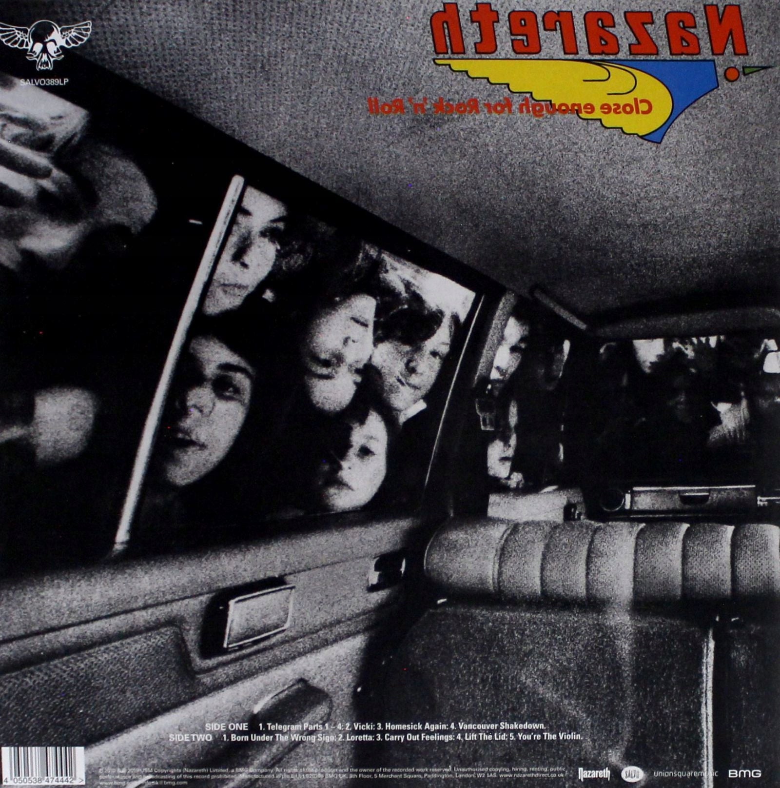 Vinyl-Schallplatte Nazareth „Close Enough For Rock 'N' Roll“ 