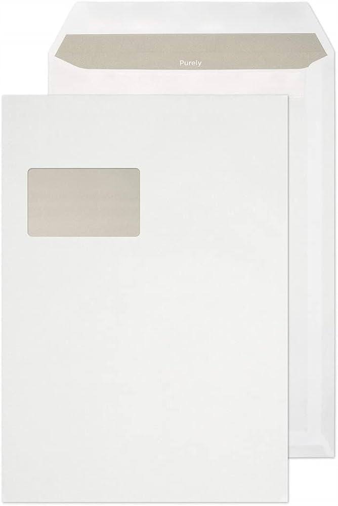 NC C4 Standard Envelope with HK Strap 250pcs Brand NC Koperty