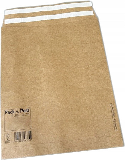 NC Expandable Envelope, 250x350mm with 2 HK Straps 10 Pieces