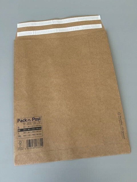 NC Expandable Envelope, 440x590mm, with 2 HK Straps, 10 Pieces Packaging status original