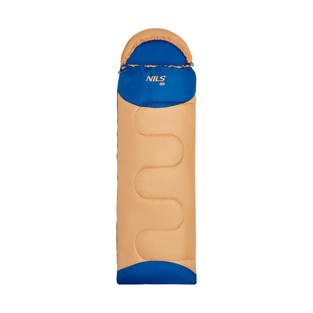 NC2007 ORANGE SLEEPING BAG JUNIOR NILS CAMP