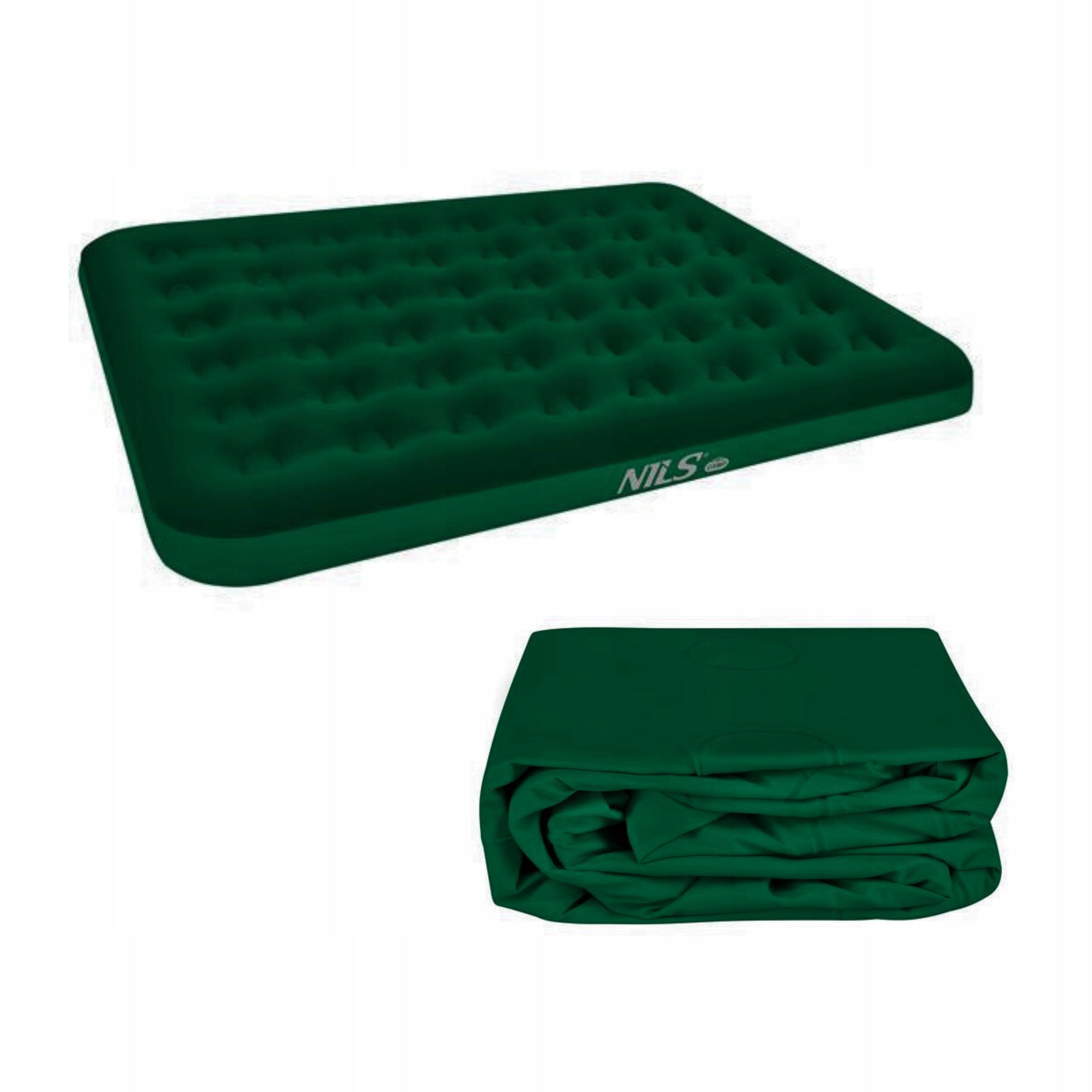 NC2803 inflatable mattress for camping and tent 203x152 for 2 people Nils Camp Color green