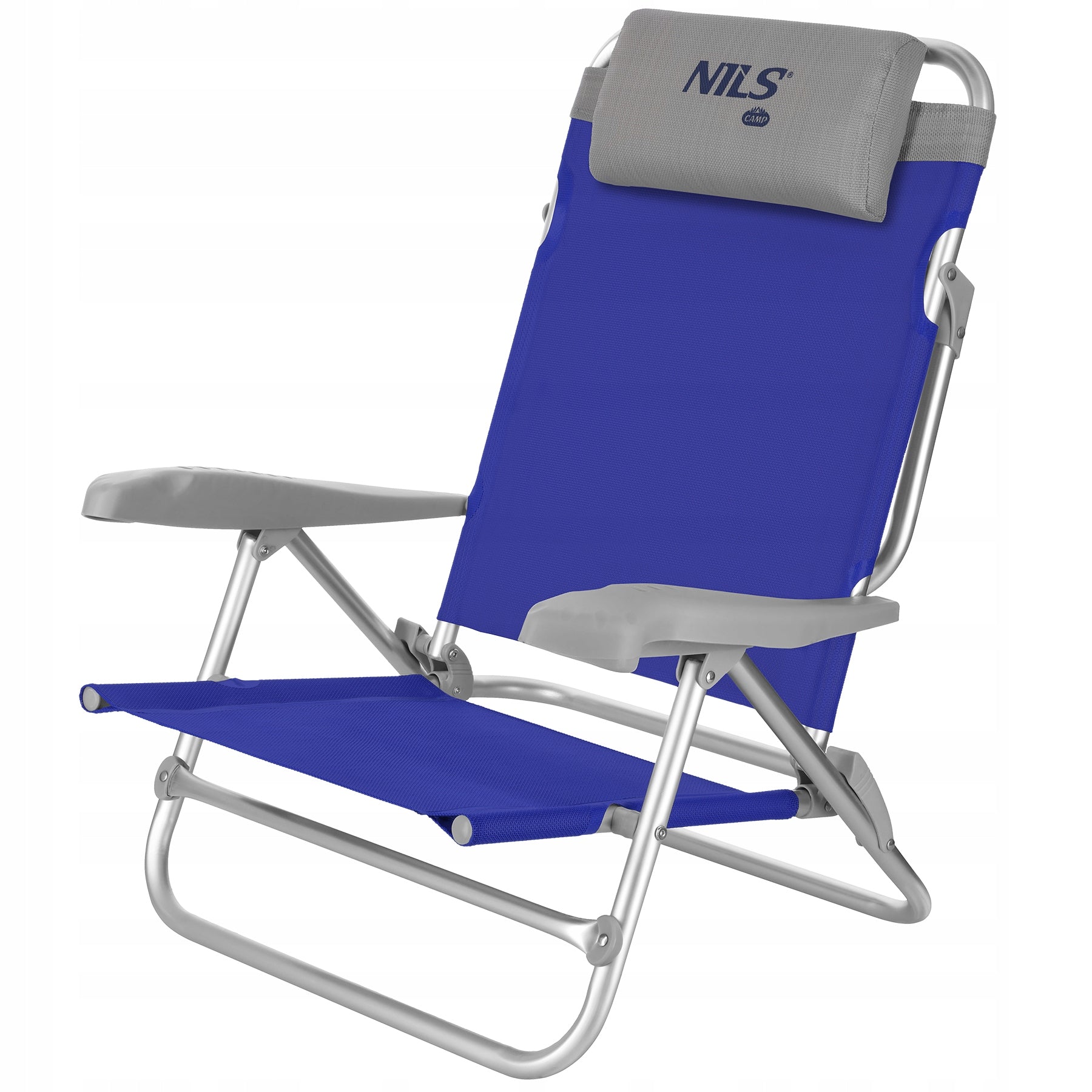 NC3502 HIKING CHAIR 2IN1 FOLDING BLUE-GRAY NILS CAMP