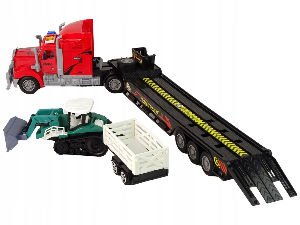 ND24_14607 Truck With Tow Truck Remote Controlled R/C Machine With... Kid's age 3＋ years