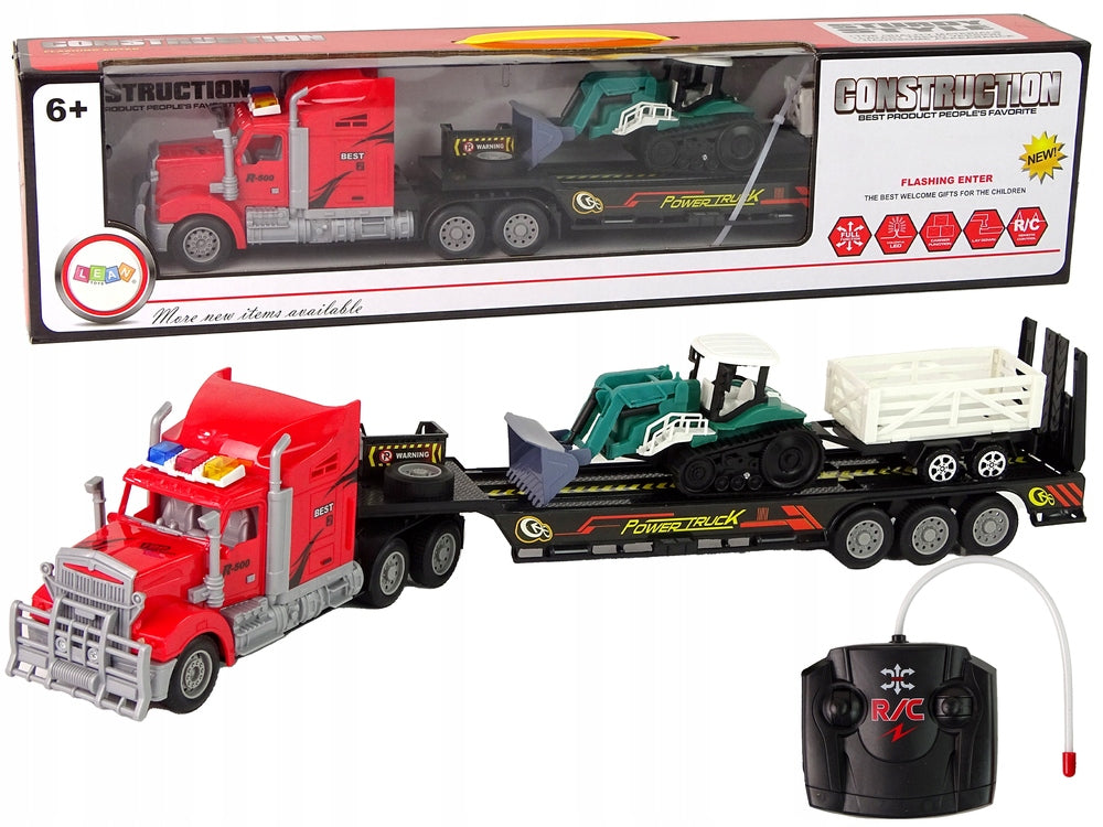 ND24_14607 Truck With Tow Truck Remote Controlled R/C Machine With...