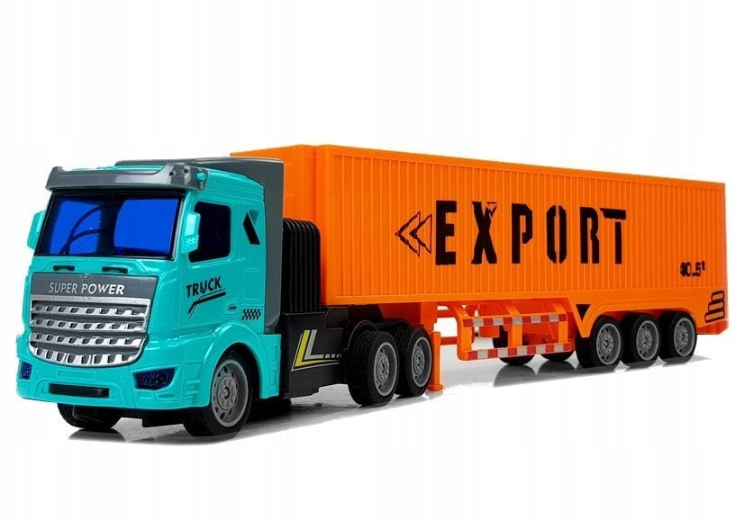 LKW mit Fernbedienung 1:48, orange, ab 6 Jahren 