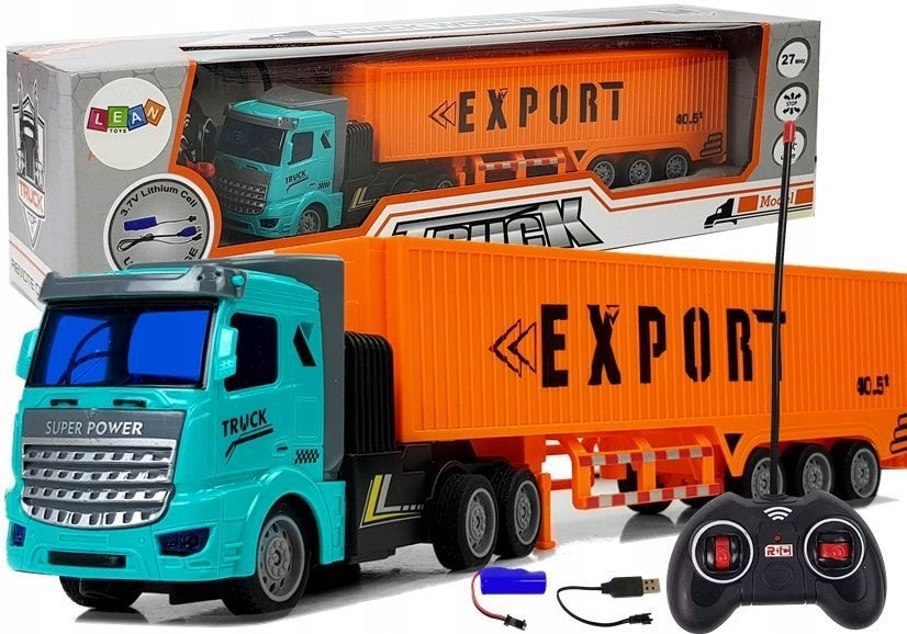 LKW mit Fernbedienung 1:48, orange, ab 6 Jahren 
