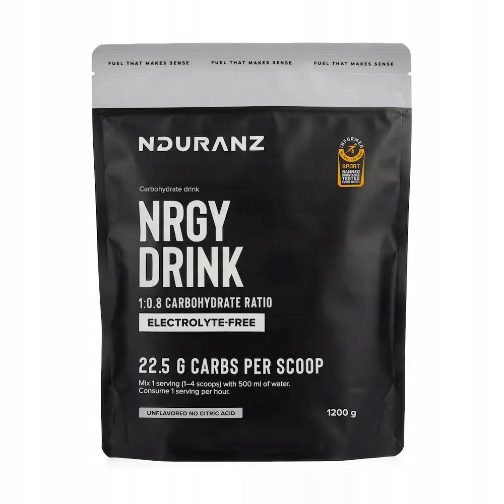 NDURANZ NRGY DRINK 22,5 1200G TASTELESS WITHOUT ELECTROLYTES CARBOHYDRATES