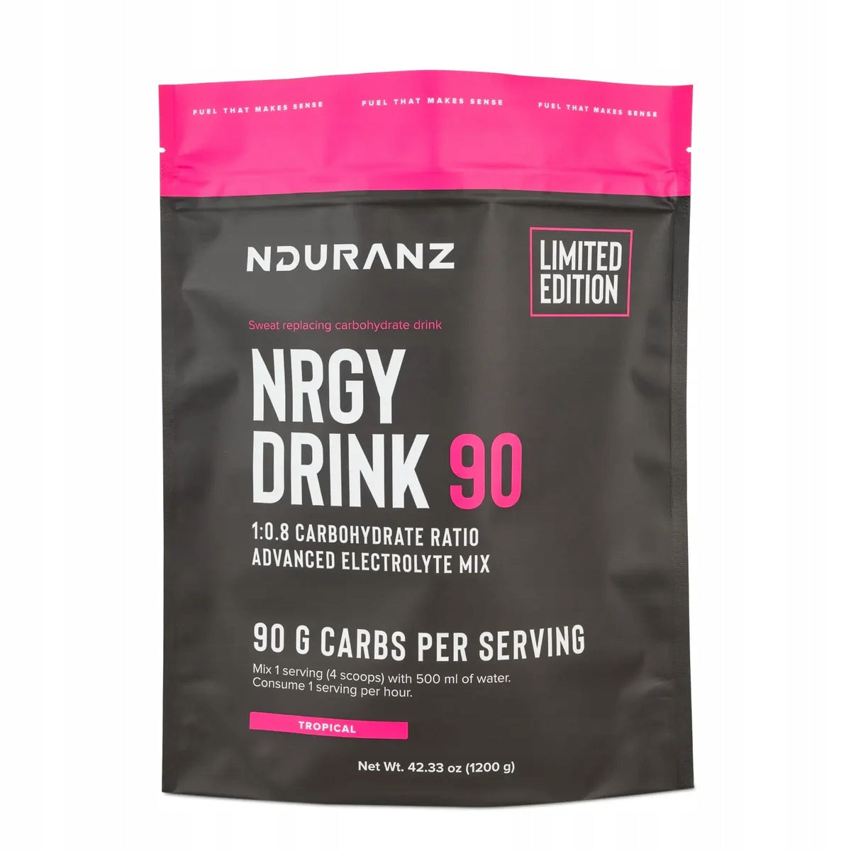 NDURANZ NRGY DRINK 90 1200G TROPICAL HIGH CARB DRINK