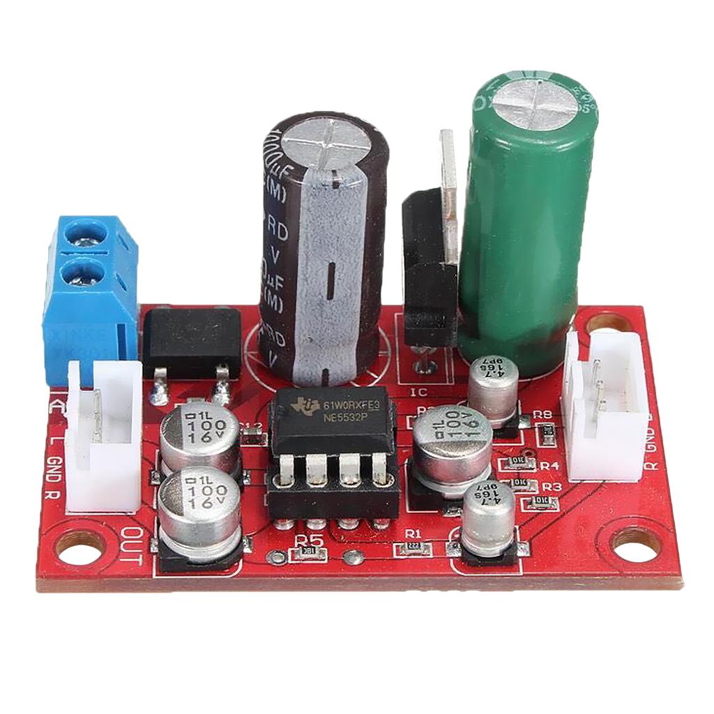 NE5532 Stereo Pre amp head Phono Moving Manufacturer code perkf-60010892