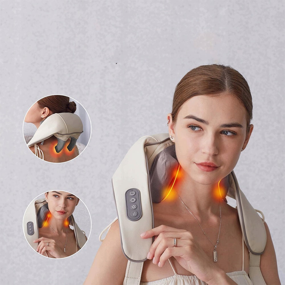 NECK AND SHOULDER BACK MASSAGER MULTIFUNCTIONAL WITH INFRARED HEATING Brand no brand