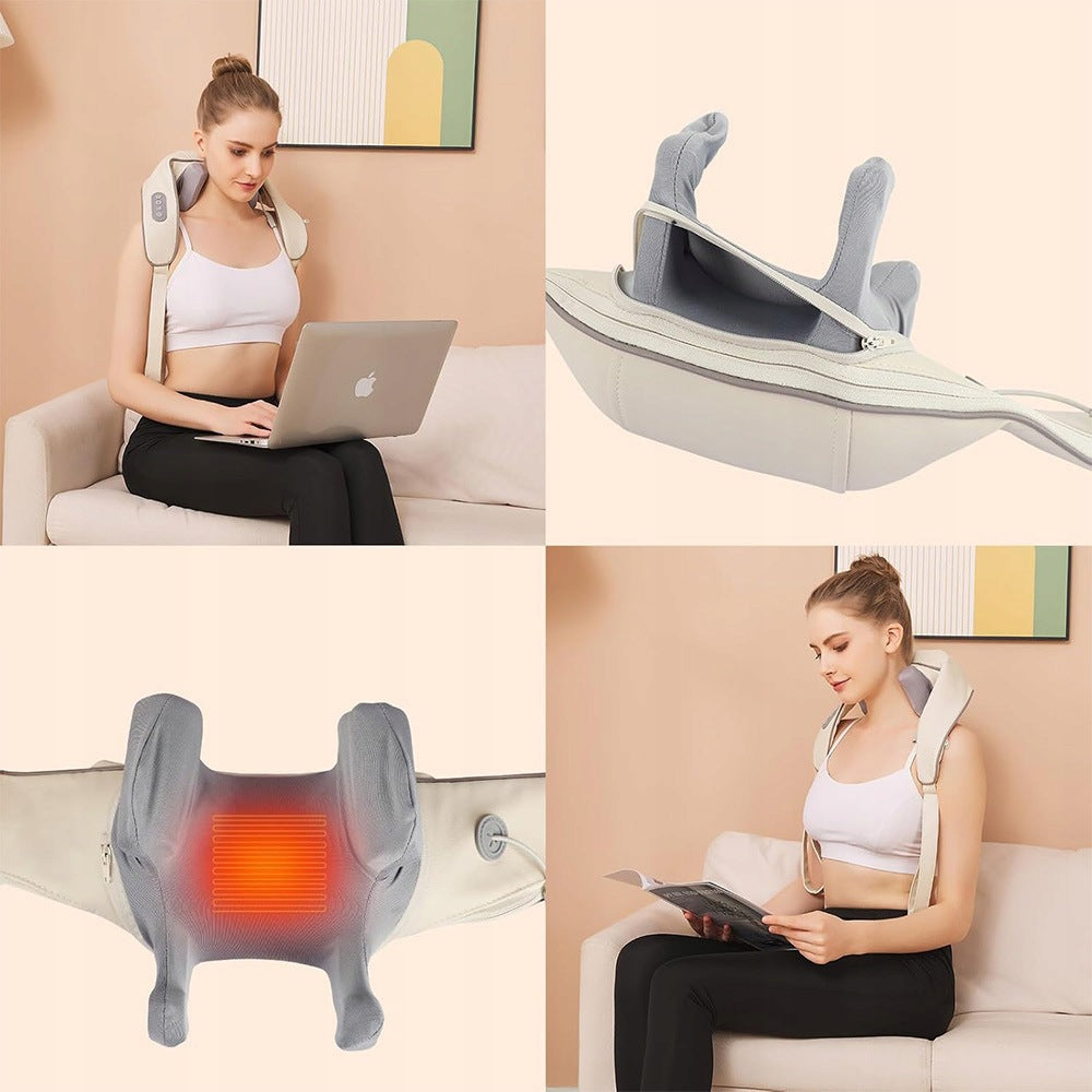 NECK AND SHOULDER BACK MASSAGER MULTIFUNCTIONAL WITH INFRARED HEATING Packaging status original