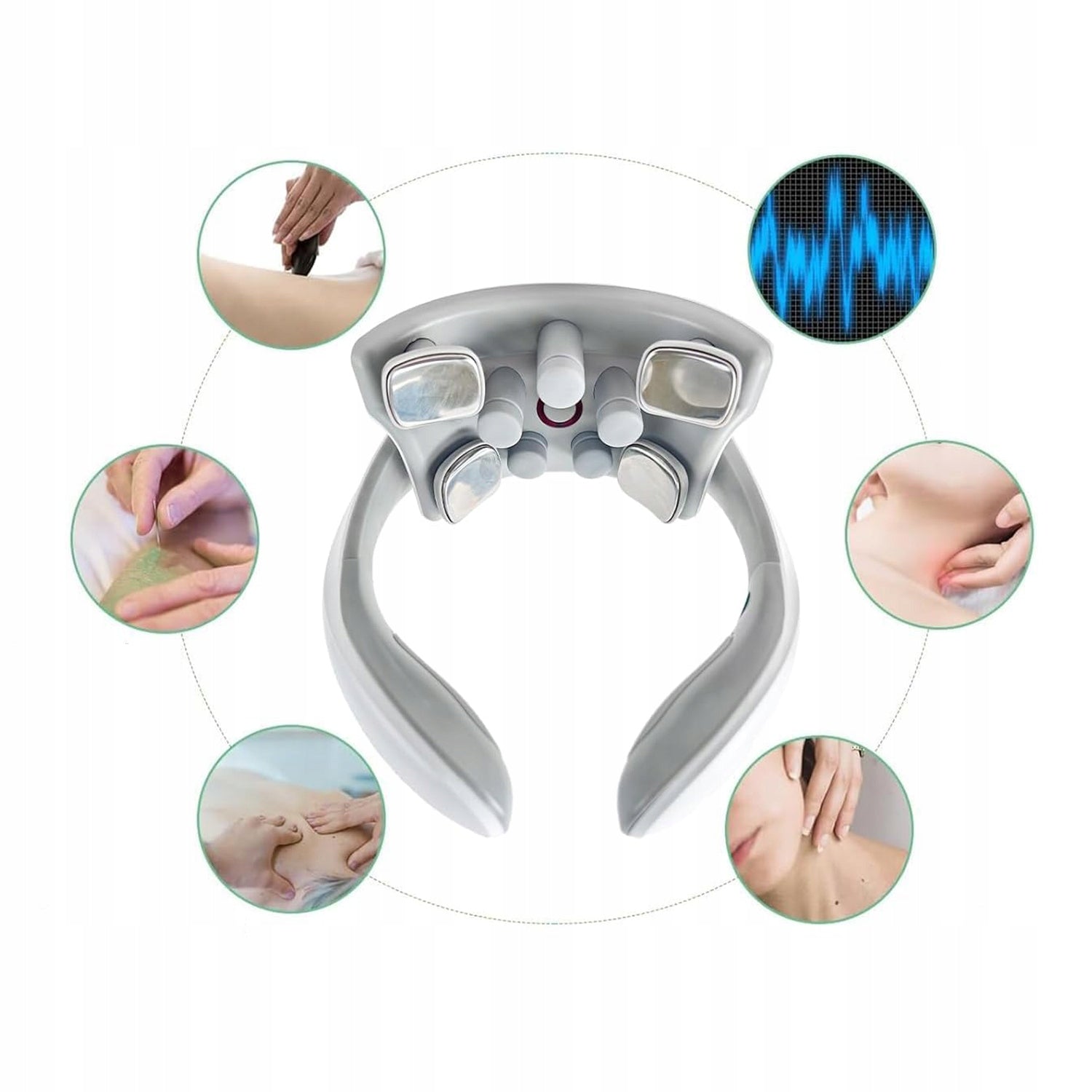 NECK AND SHOULDER MASSAGERS WITH HEATING, NECK MASSAGER, NECK AND BACK MASSAGER Medical device no