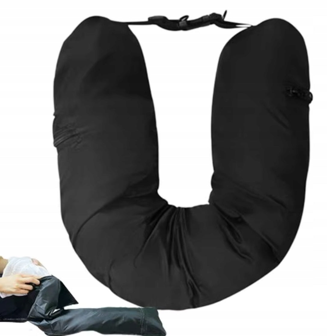 NECK CROISSANT TRAVEL PILLOW FOR AIRPLANE FOR CLOTHES TO STUFF EMPTY Brand no brand