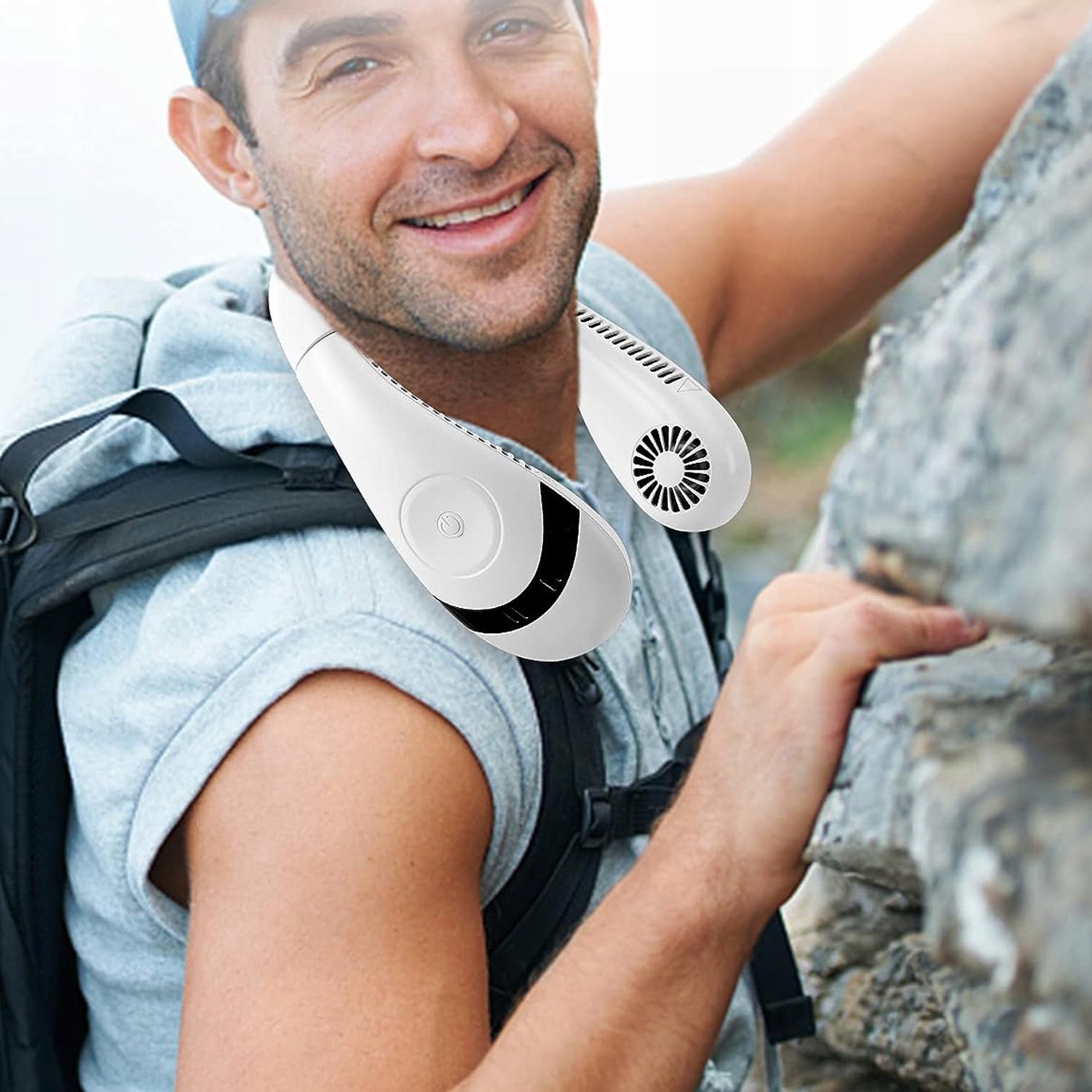 NECK FAN WINDMILL AIR CONDITIONER WIRELESS PORTABLE Brand no brand