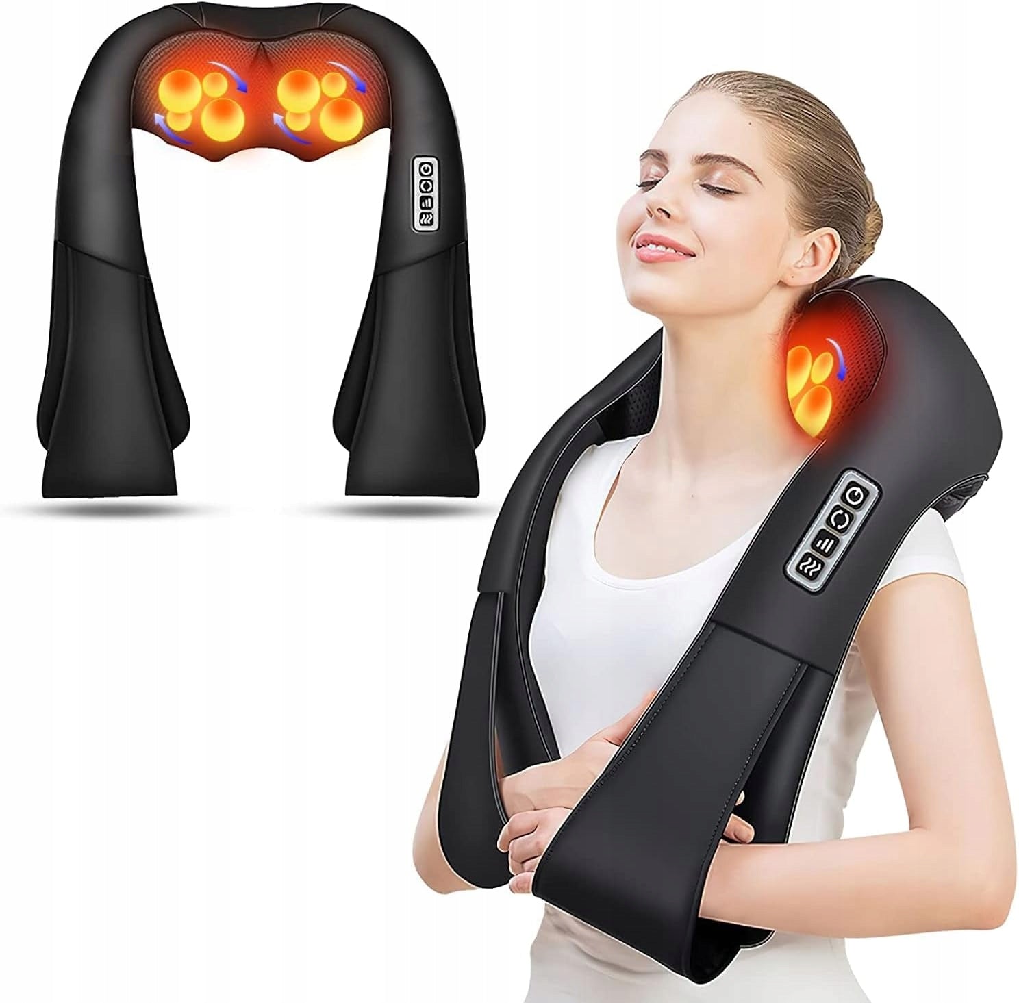 NECK MASSAGE DEVICE, NECK MASSAGE DEVICE, FOR PAIN RELIEF Packaging status original