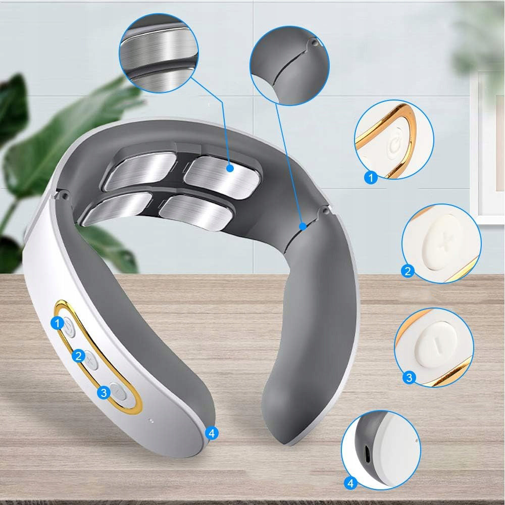 NECK MASSAGER, ELECTRIC WIRELESS NECK MASSAGER FOR SENIORS Medical device no