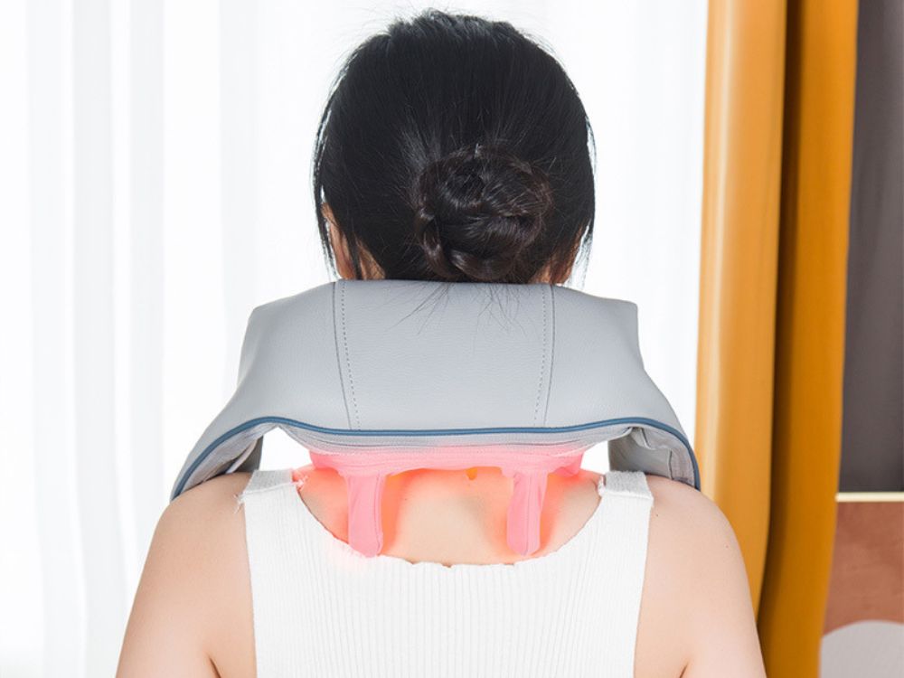 NECK MASSAGER WIRELESS COLLAR FOR NECK OF BODY ARMS WARMING Brand Verk Group
