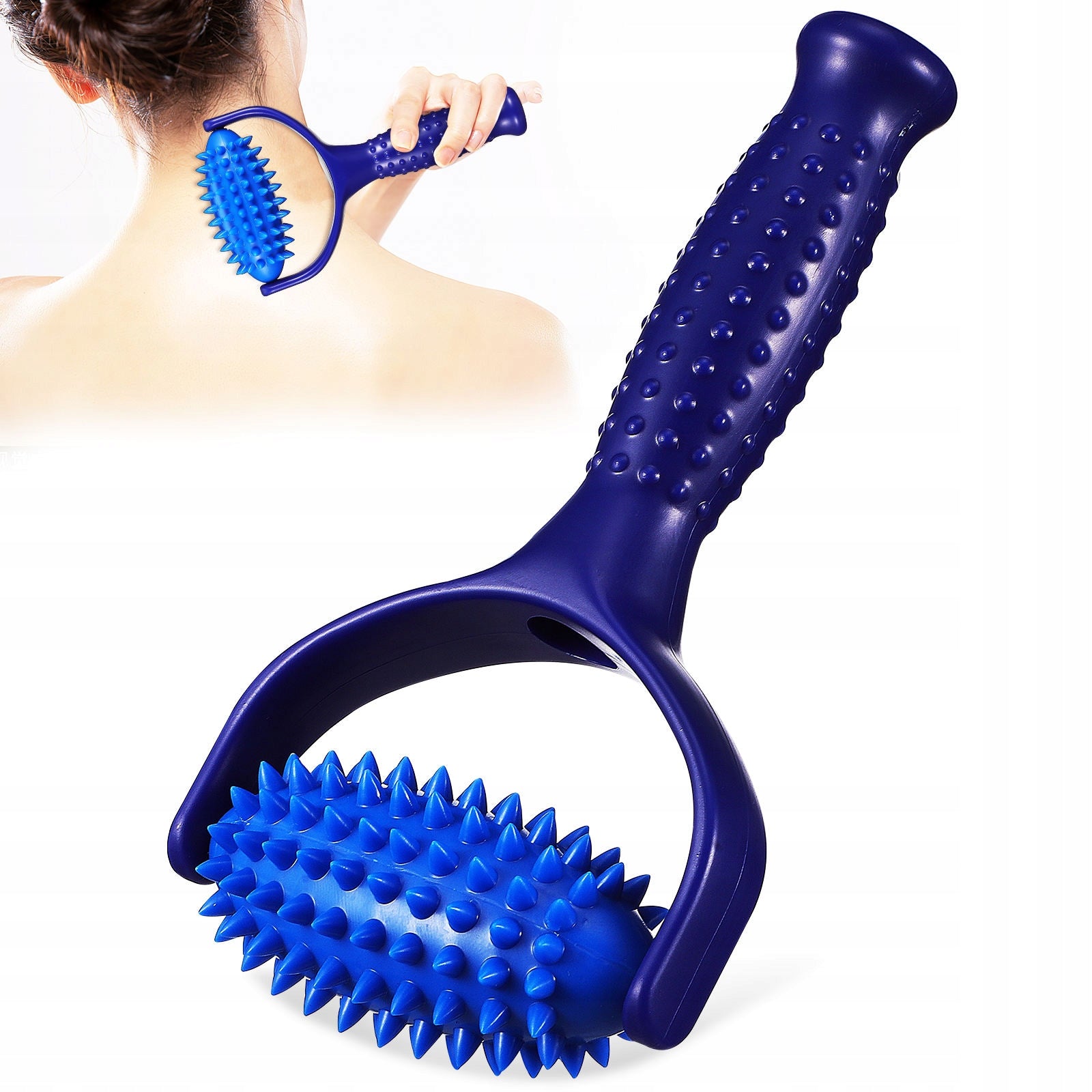 NECK MASSAGERS YOGA STICK BLUE 19.80X10.90X4.60CM